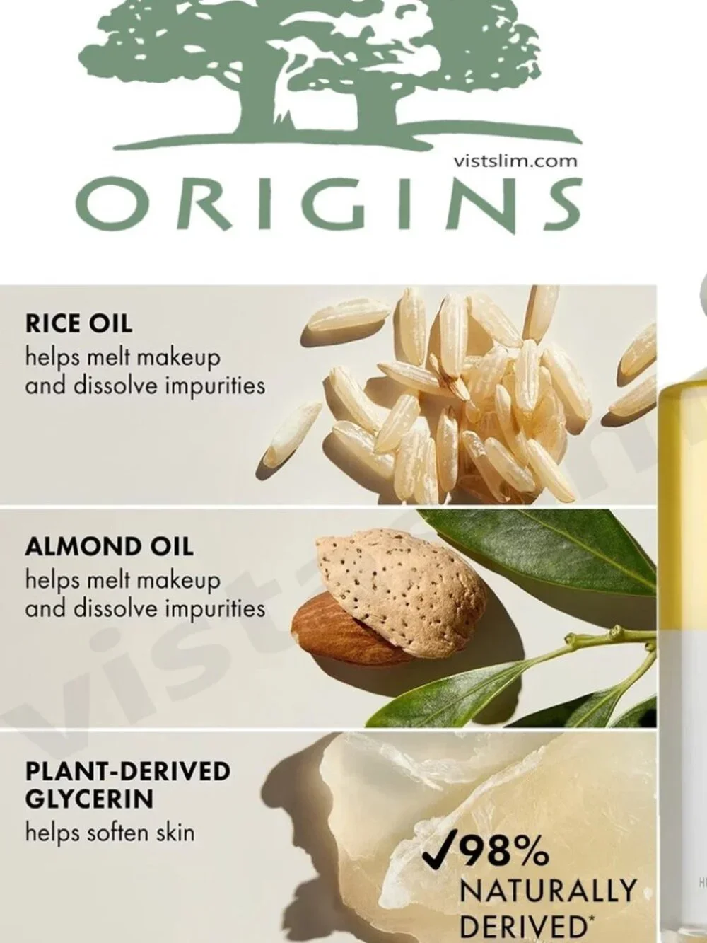**5/$25** BEAUTY – ORIGINS  Checks & Balances Milky Oil Cleanser + Makeup Melter